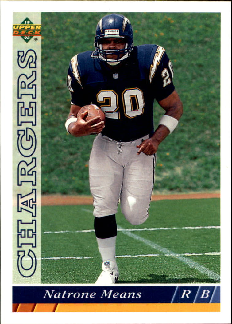 1993 Upper Deck Football "Main Set" Cards #251 to #500 Rookies and Veterans - Picture 457 of 500