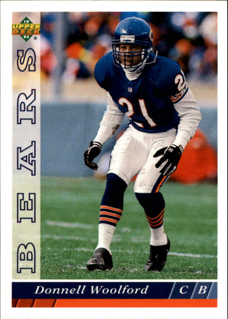 1993 Upper Deck SP Alonzo Spellman Chicago Bears #45