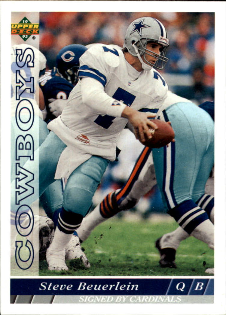 1993 Upper Deck Football "Main Set" Cards #251 to #500 Rookies and Veterans - Picture 487 of 500