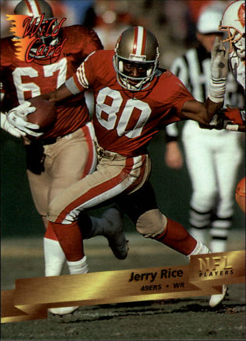 1993 Wild Card #4 Jerry Rice