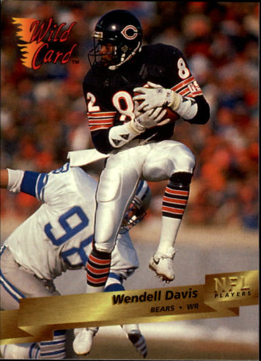 1993 Wild Card #10 Wendell Davis