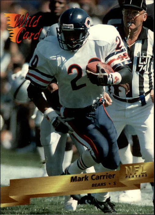 1993 Wild Card #11 Mark Carrier DB