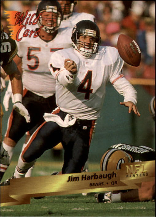 1993 Wild Card #12 Jim Harbaugh
