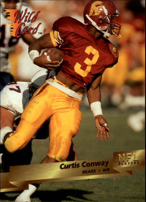 1993 Wild Card #13 Curtis Conway RC