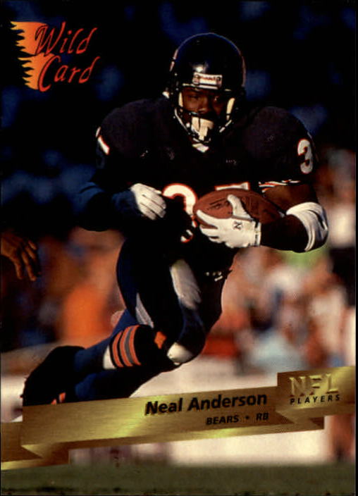 1993 Wild Card Football "Main Set" Base Cards - Picture 26 of 368