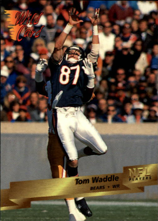 Tom Waddle Rookie Card All Football Cards