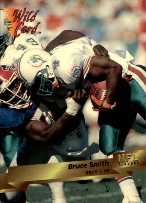 1993 Wild Card #30 Bruce Smith