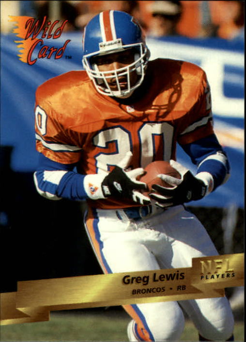 1993 Wild Card Football "Main Set" Base Cards - Picture 66 of 368
