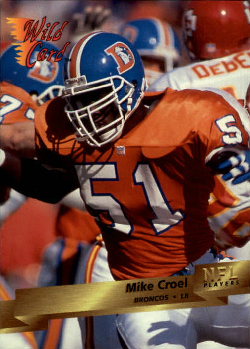 1993 Wild Card Football "Main Set" Base Cards - Picture 72 of 368
