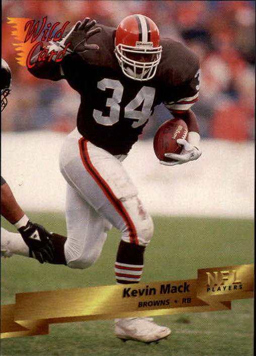 1993 Wild Card #39 Kevin Mack - NM-MT