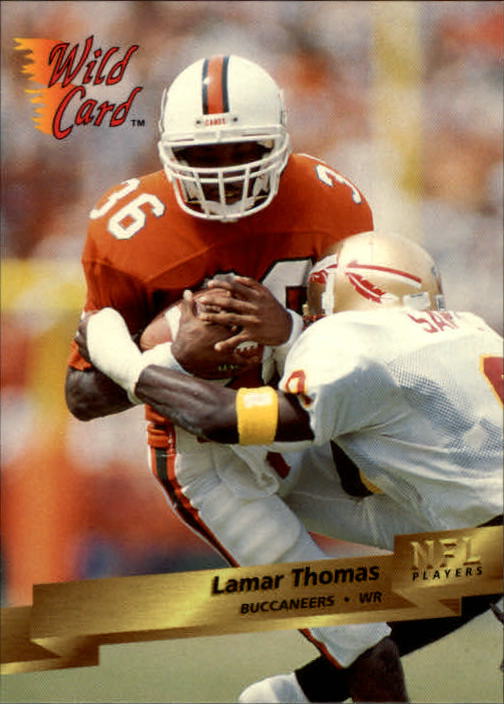 1993 Wild Card Football "Main Set" Base Cards - Picture 92 of 368