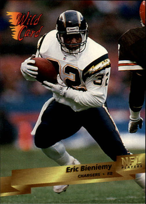 1993 Wild Card Football "Main Set" Base Cards - Picture 114 of 368