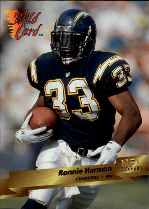 1993 Wild Card #61 Ronnie Harmon