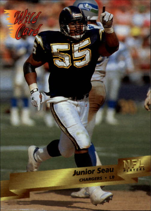 1993 Wild Card #62 Junior Seau