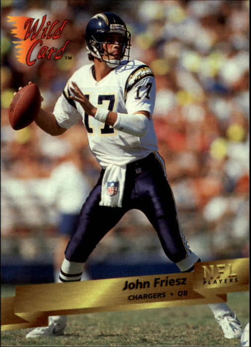 1993 Wild Card Football "Main Set" Base Cards - Picture 124 of 368