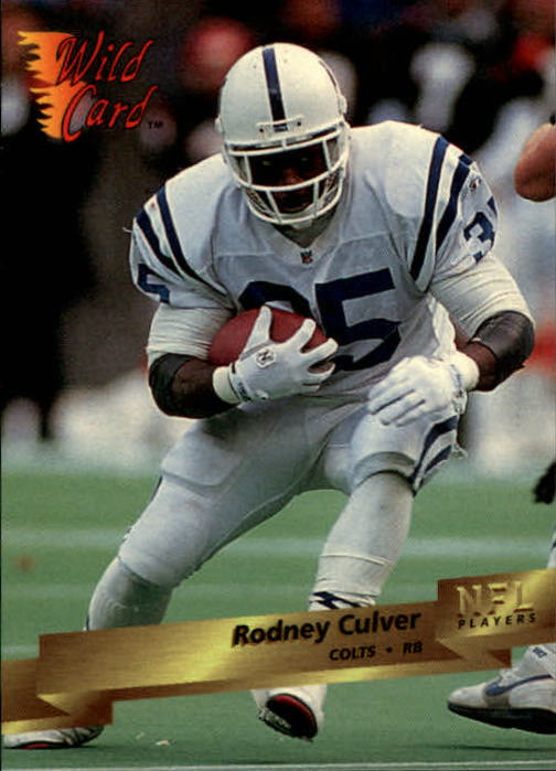 1993 Wild Card Football "Main Set" Base Cards - Picture 142 of 368