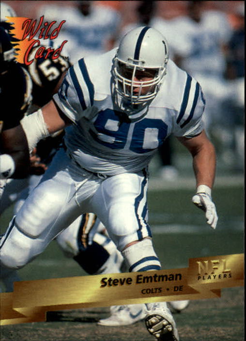 1993 Wild Card Football "Main Set" Base Cards - Picture 146 of 368