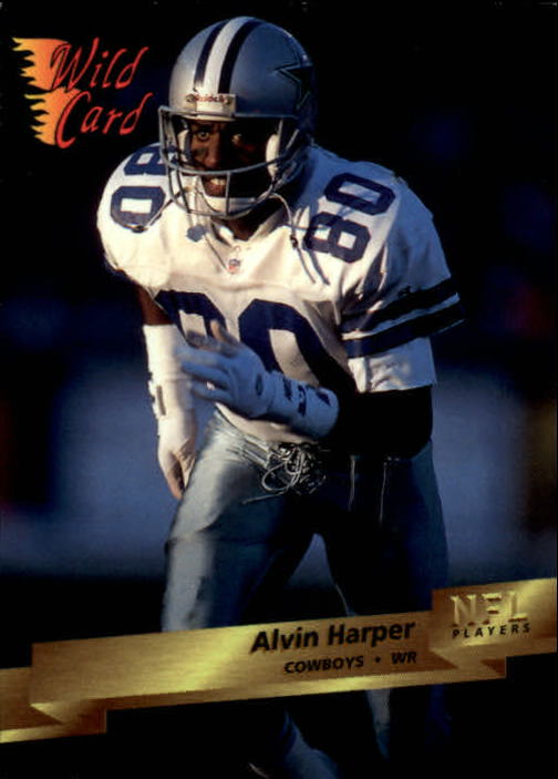 1993 Wild Card #84 Alvin Harper