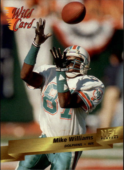 1993 Wild Card #89 Mike Williams WR RC