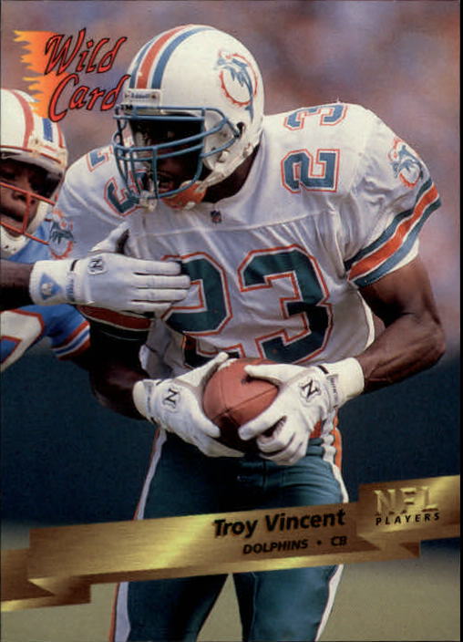 1993 Wild Card Football "Main Set" Base Cards - Picture 176 of 368