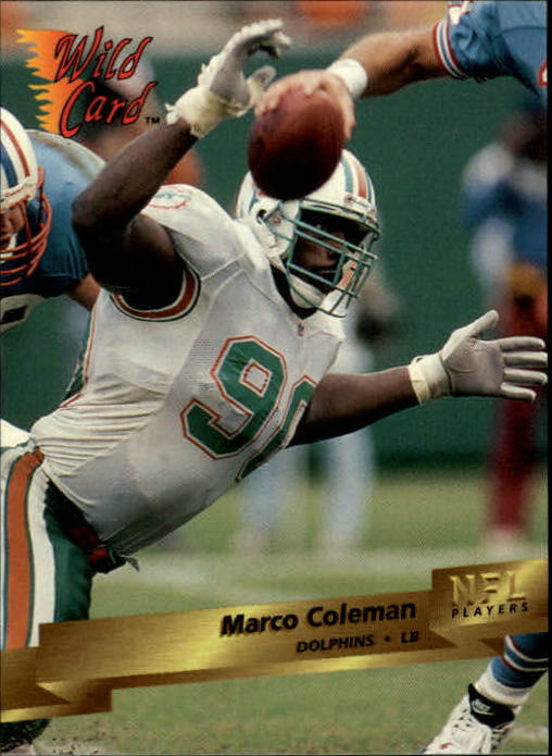 1993 Wild Card #94 Marco Coleman