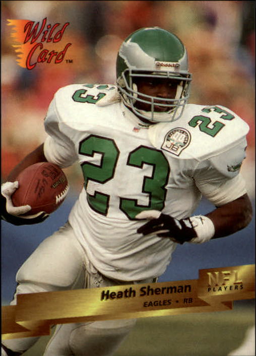 1993 Wild Card Football "Main Set" Base Cards - Picture 186 of 368