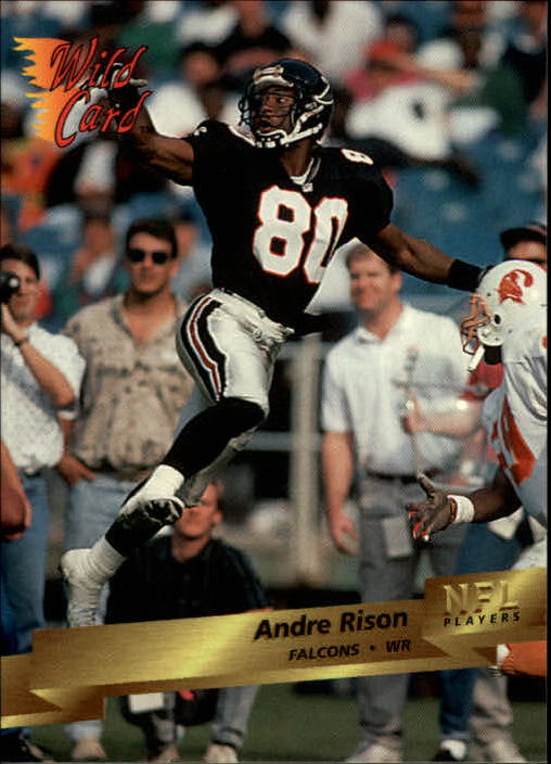 1993 Wild Card #102 Andre Rison