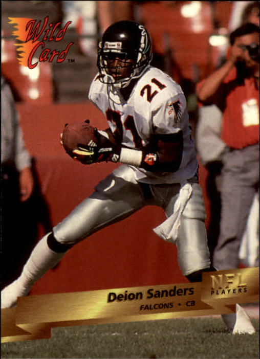 Deion Sanders Football Card (Atlanta Falcons) 1993 Upper Deck