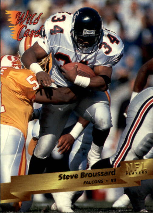 1993 Wild Card #106 Steve Broussard