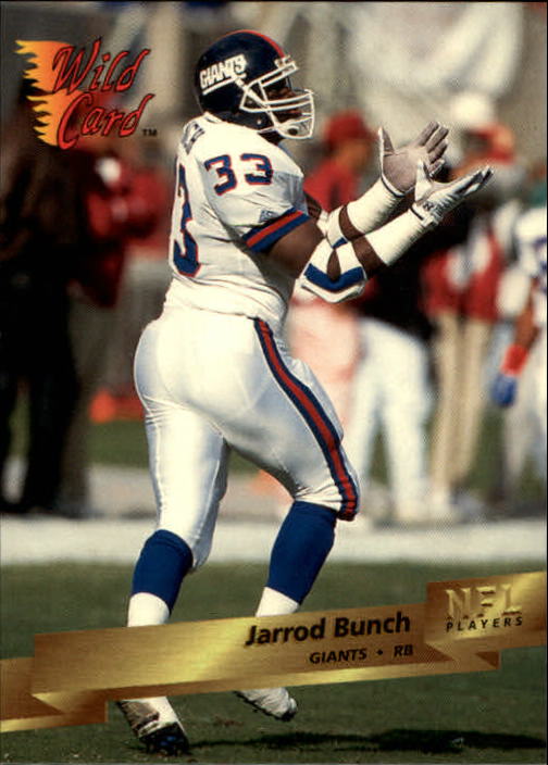 1993 Wild Card #109 Jarrod Bunch