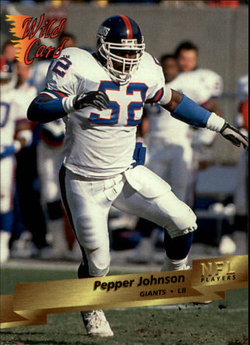 1993 Wild Card Football "Main Set" Base Cards - Picture 214 of 368