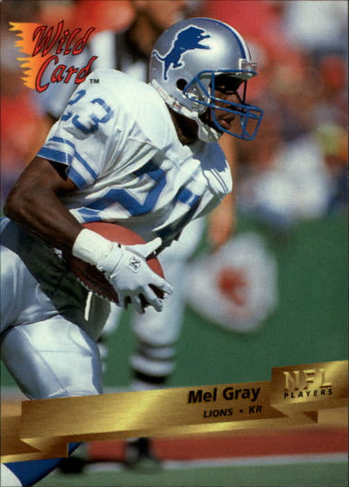1993 Wild Card #122 Mel Gray