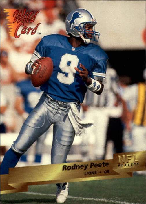 1993 Wild Card Football "Main Set" Base Cards - Picture 234 of 368