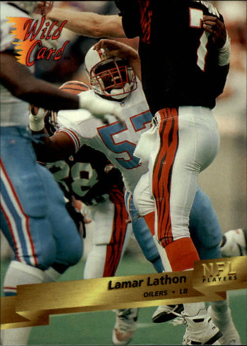 1993 Wild Card #126 Lamar Lathon
