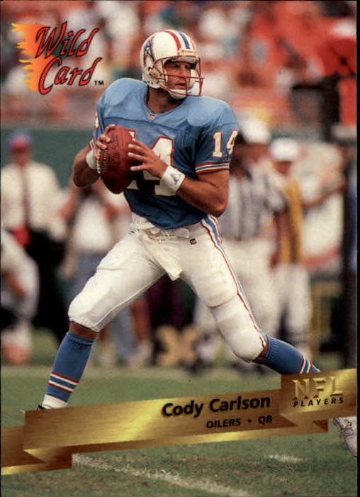 1993 Wild Card Football "Main Set" Base Cards - Picture 250 of 368
