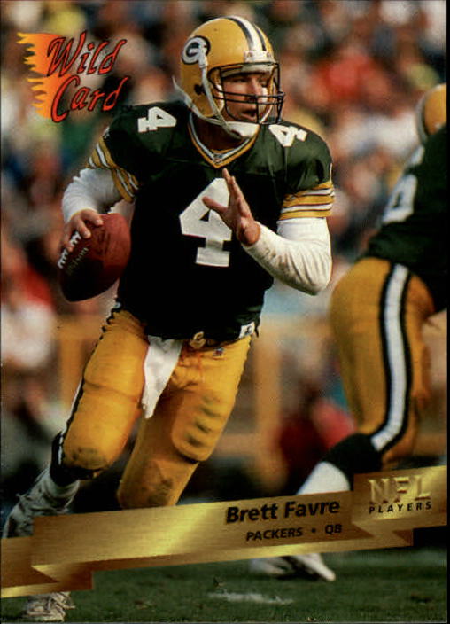1993 Wild Card #136 Brett Favre