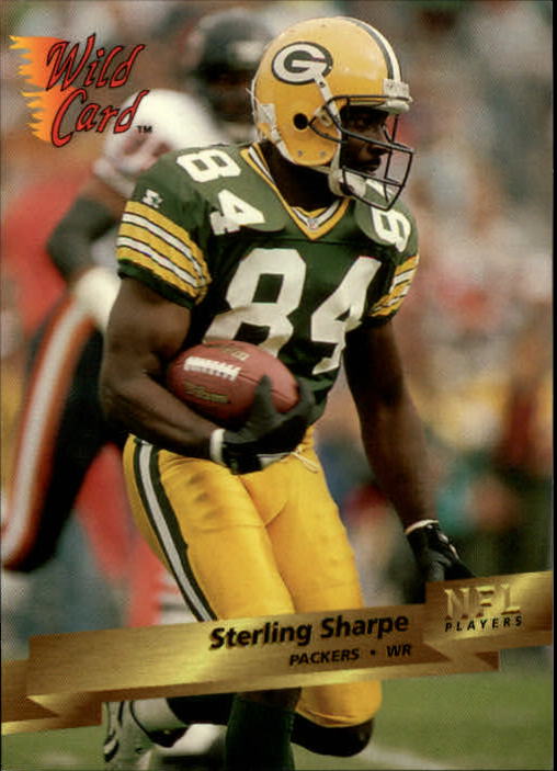 1993 Wild Card #138 Sterling Sharpe