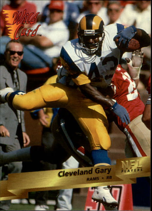 1993 Wild Card Football "Main Set" Base Cards - Picture 301 of 368