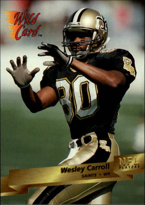 1993 Wild Card #170 Wesley Carroll