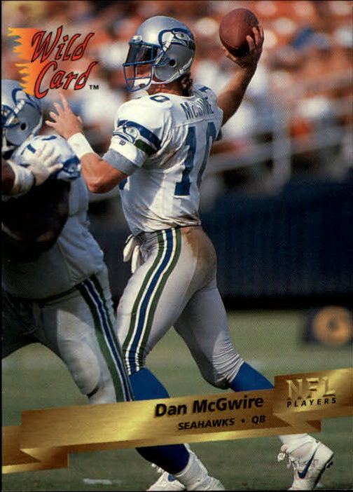 1993 Wild Card Football "Main Set" Base Cards - Picture 337 of 368