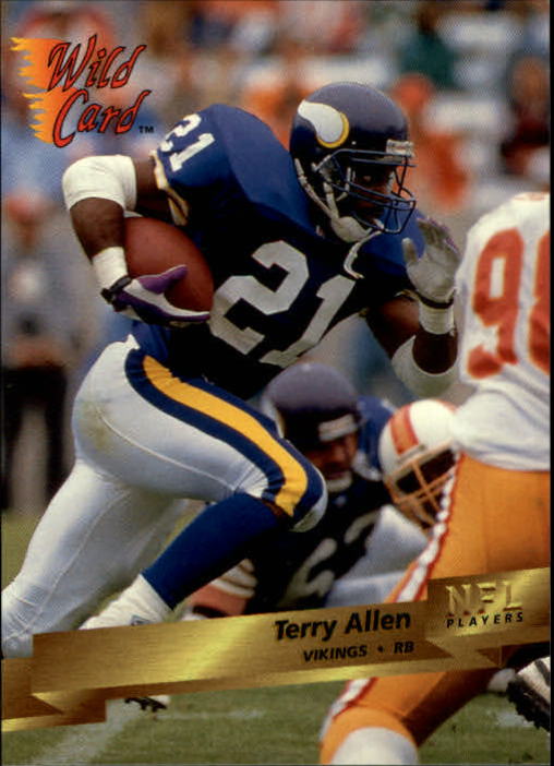 1993 Wild Card Football "Main Set" Base Cards - Picture 365 of 368