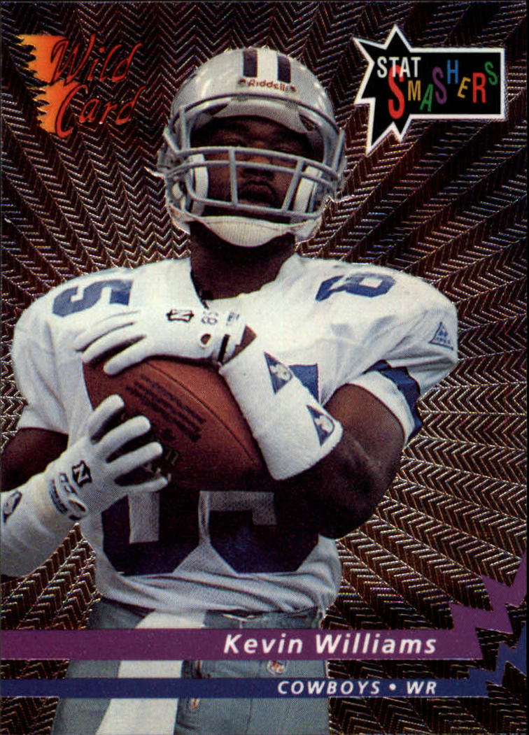 1993 Wild Card Stat Smashers Rookies #17 Kevin Williams WR