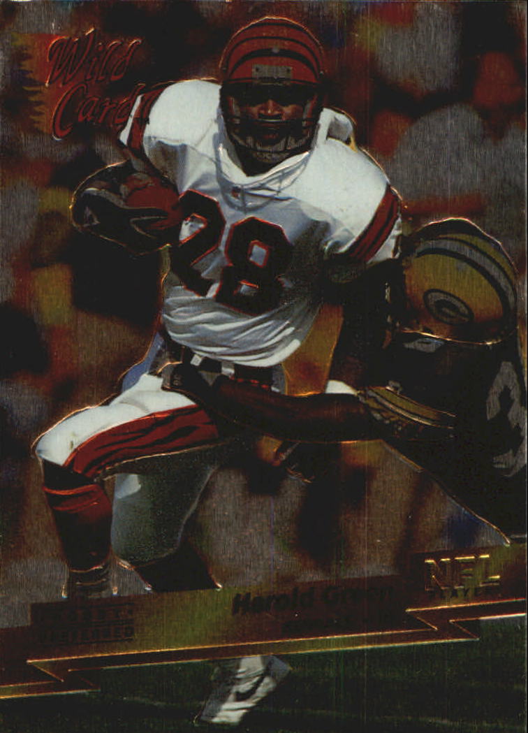1993 Wild Card Superchrome #23 Harold Green