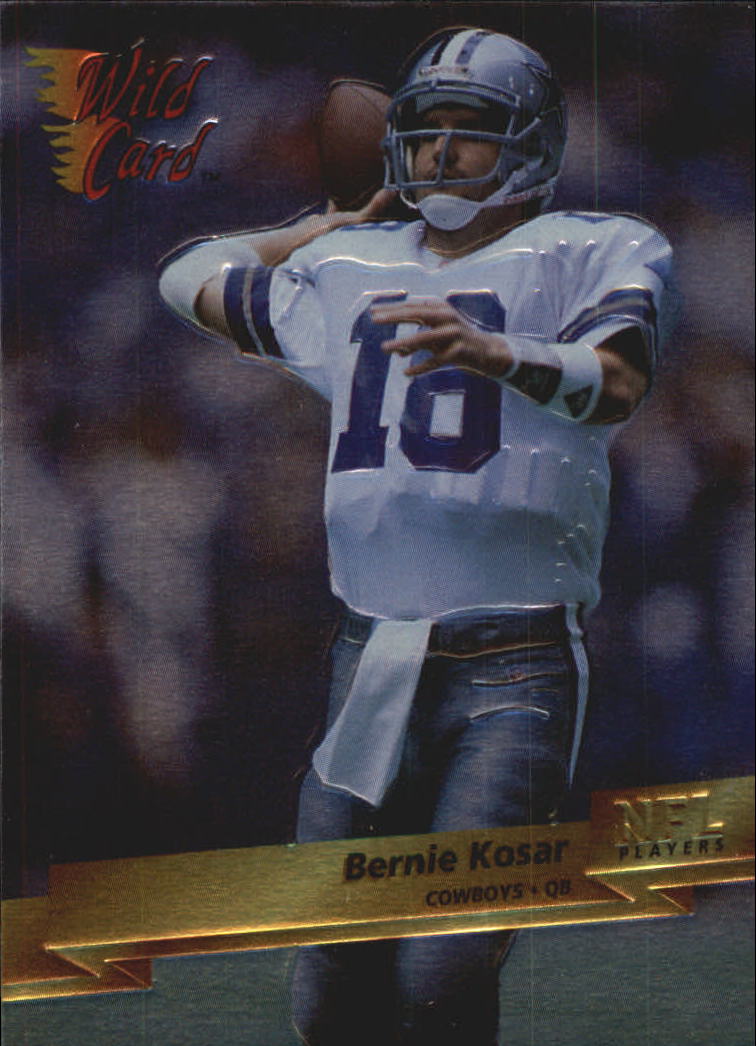 1993 Wild Card Superchrome #238 Bernie Kosar Cowboys - NM-MT