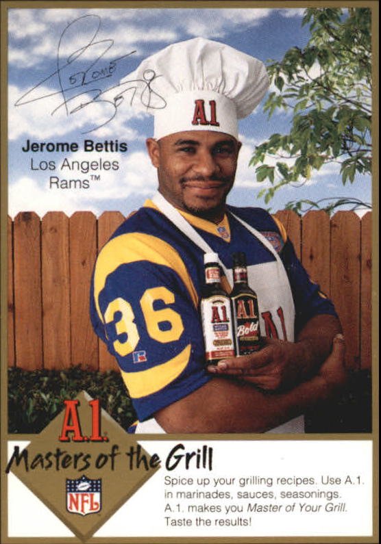 1994 A1 Masters of the Grill #2 Jerome Bettis