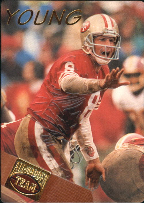 1994 Action Packed All-Madden #3 Steve Young