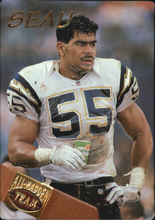 Junior Seau San Diego Chargers Signed Sep 6 1993 Sports