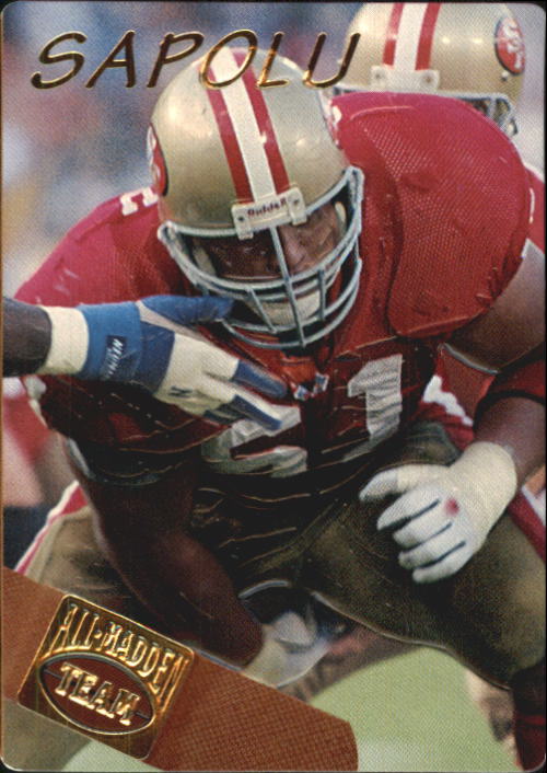 1994 Action Packed All-Madden #12 Jesse Sapolu - NM-MT