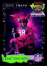 1994 Coke Monsters of the Gridiron #1 Eric Swann