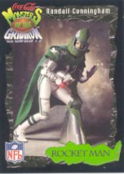 1994 Coke Monsters of the Gridiron #24 Randall Cunningham